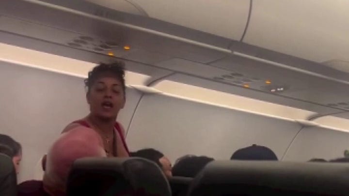 Frontier Airlines women passenger scream, brawl midair