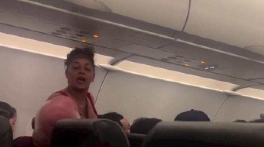 Frontier Airlines women passenger scream, brawl midair
