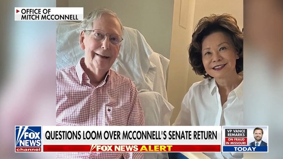 McConnell expected back in Senate after battling health issues