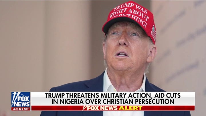 Trump orders Pentagon to prepare for 'vicious' military action in Nigeria
