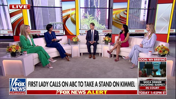 Melania Trump blasts Jimmy Kimmel's 'expectant widow' jab