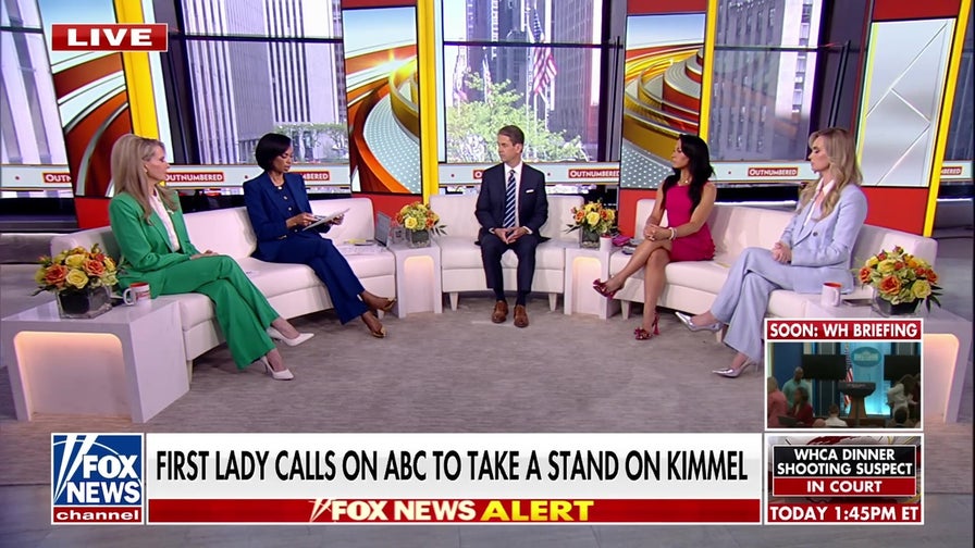 Melania Trump blasts Jimmy Kimmel's 'expectant widow' jab