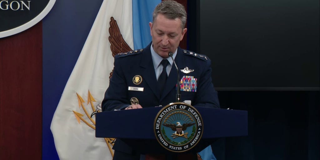 Caine praises the young 'unsung heroes' who protected American base from Iran attack