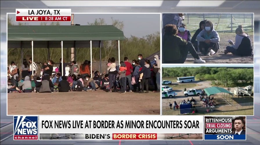 Unaccompanied minors at border spikes to nearly 147,000, triples from 2020