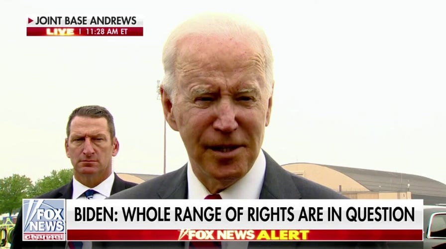 Biden claims Roe v Wade is in line with ‘all basic mainstream religions’