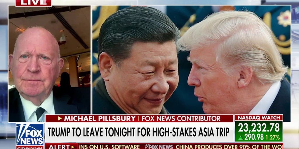 President Trump set to depart on trip to Asia | Fox News Video