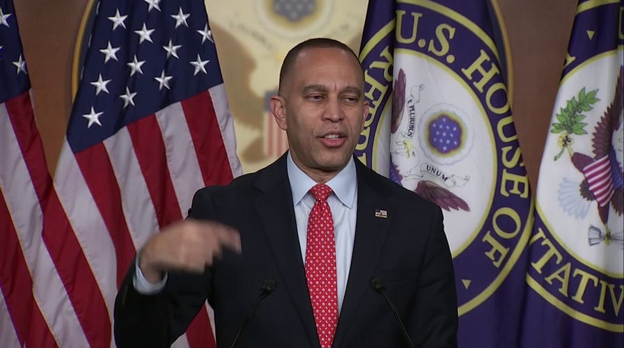 House Minority Leader Hakeem Jeffries talks about the SCORE Act