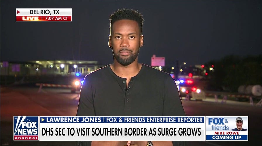 Lawrence Jones: Kamala Harris flipping coins at football games as border crisis intensifies