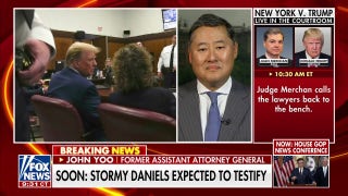 John Yoo: Liberals in legal academia are ‘embarrassed’ by NY Trump case - Fox News