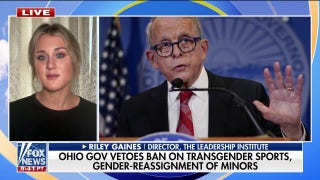 Riley Gaines slams OH Gov DeWine's veto of the 'SAFE' Act: 'Spineless Coward' - Fox News