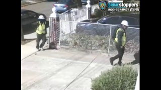 NYPD searching for 3 men accused of stealing millions of dollars worth of jewelry from Queens home