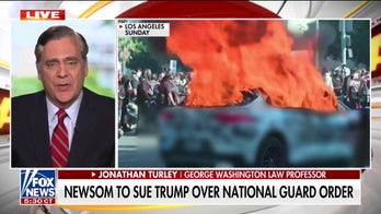 Turley reacts to Newsom, Trump sparring over anti-ICE riots: 'Coming to a head'
