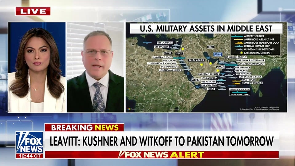 Jared Kushner, Steve Witkoff head to Pakistan as Iran tensions escalate