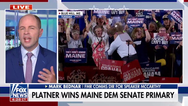 Graham Platner wins Maine Dem Senate primary; GOP's Mace out | Live Updates from ӣ����Ƶ Digital