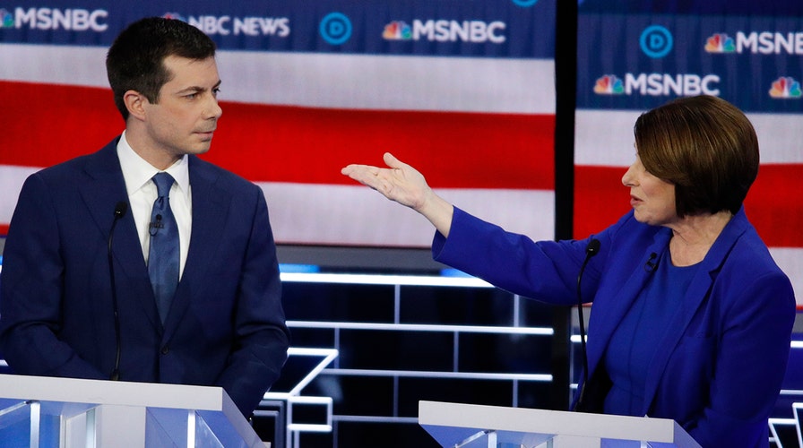 Democratic presidential candidates attack each other, ignore Trump at raucous Nevada debate