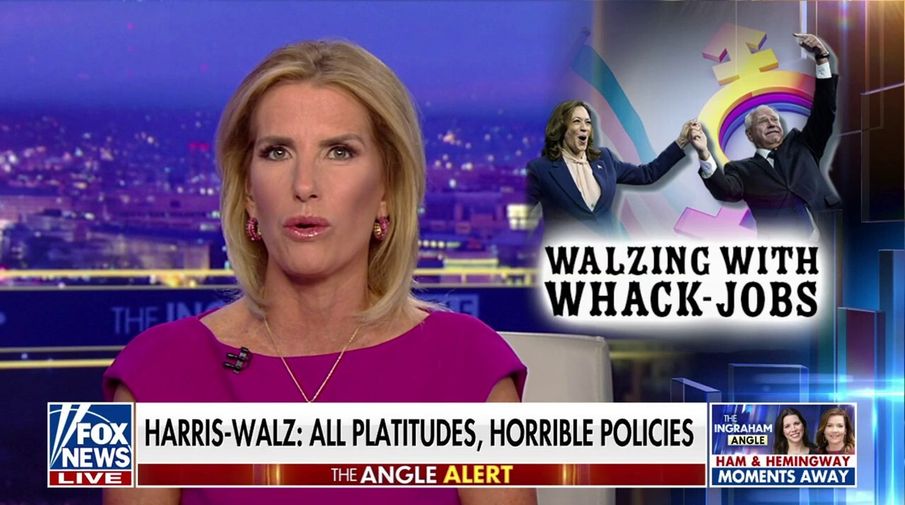 The Media's Avoidance of Kamala Harris' Record: Laura Ingraham Calls Out the Democrats