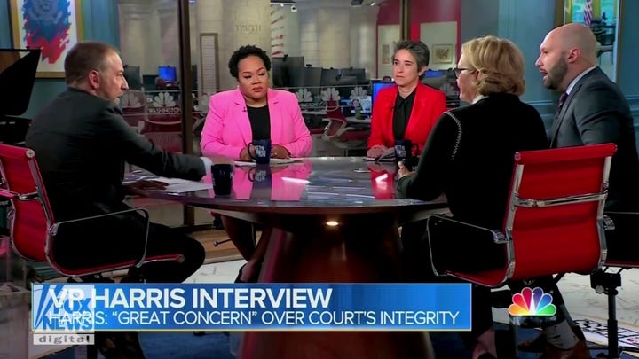 NBC correspondent says abortion comes up 90% of the time for voters