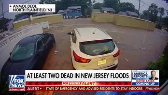 Flood waters sweep across New Jersey leaving 2 dead and millions affected