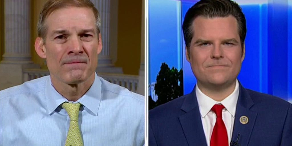 Jim Jordan, Matt Gaetz speak out on investigating the weaponization of