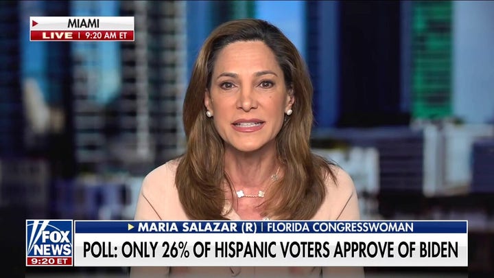 Hispanic voters ‘embrace American values:' Rep. Maria Salazar