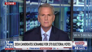 Kevin McCarthy: Trump has better electoral path than Harris - Fox News