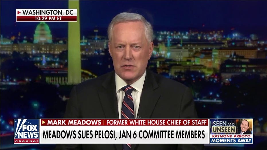 Mark Meadows responds to potential contempt charges from January 6 Comitato: 'Fishing expedition'
