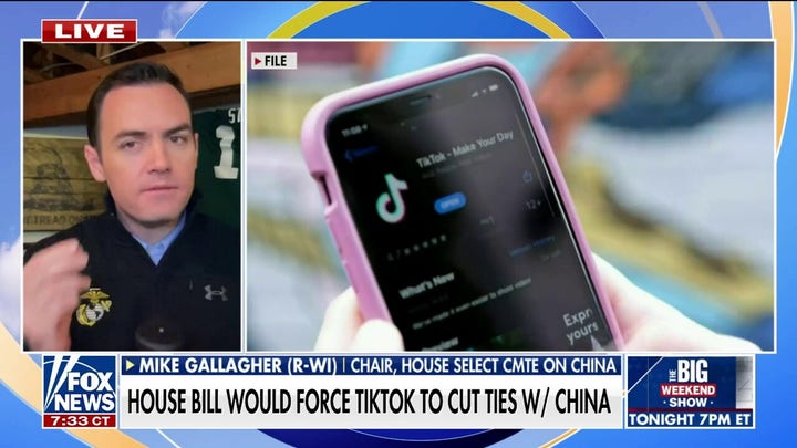 TikTok is pushing lies to its users about House crackdown bill: Mike Gallagher