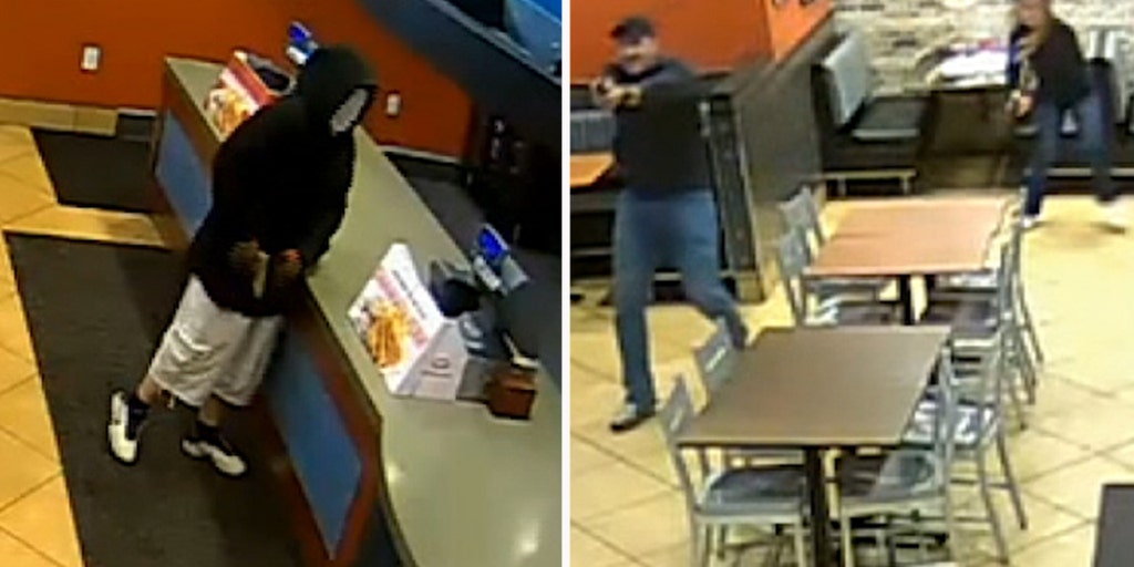 Offduty cops dining at restaurant leap into action to stop armed