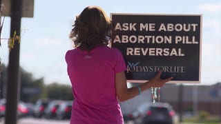 40 Days for Life activists rally outside abortion clinics