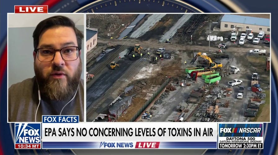 East Palestine residents not satisfied with government response to toxic train crash