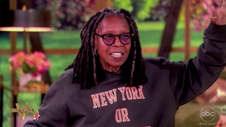 Whoopi Goldberg defends Trump, Mamdani at Knicks Finals game
