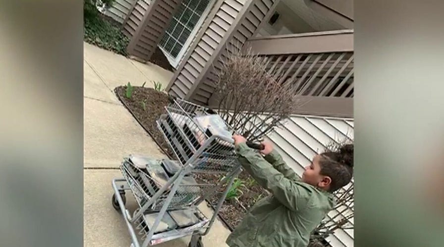 Meet the 7-year-old using $600 of savings to make COVID-19 care packages