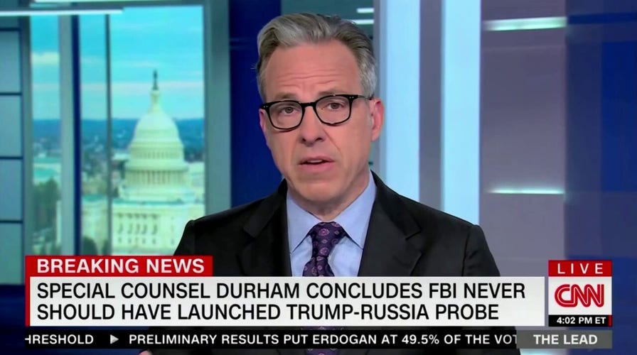 Jake Tapper says Durham report is 'devastating for the FBI'