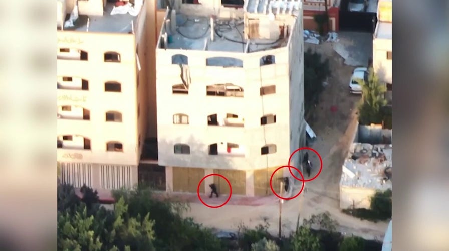 IDF releases video of airstrike taking out Hamas militants