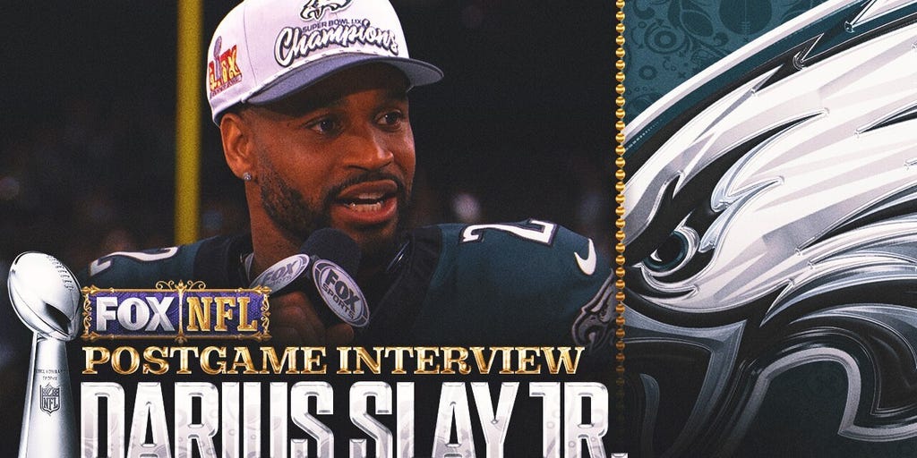 Darius Slay speaks on Eagles' defensive performance in win over Chiefs in Super Bowl LIX