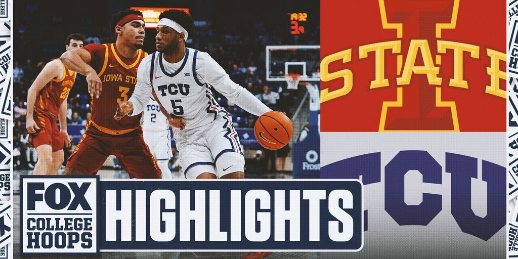 No. 5 Iowa State Cyclones vs. TCU Horned Frogs 🏀 Highlights