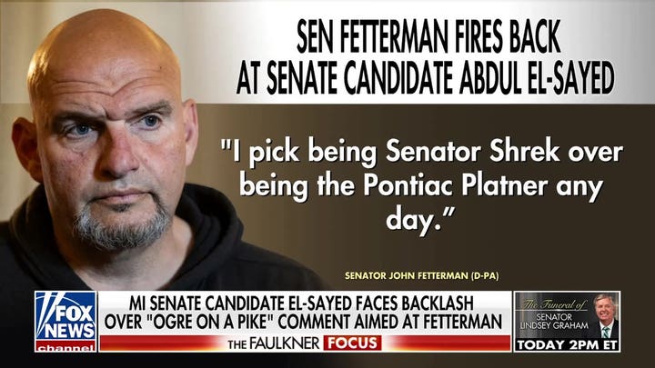 Abdul El-Sayed faces backlash over 'ogre on a pike' remark targeting Fetterman
