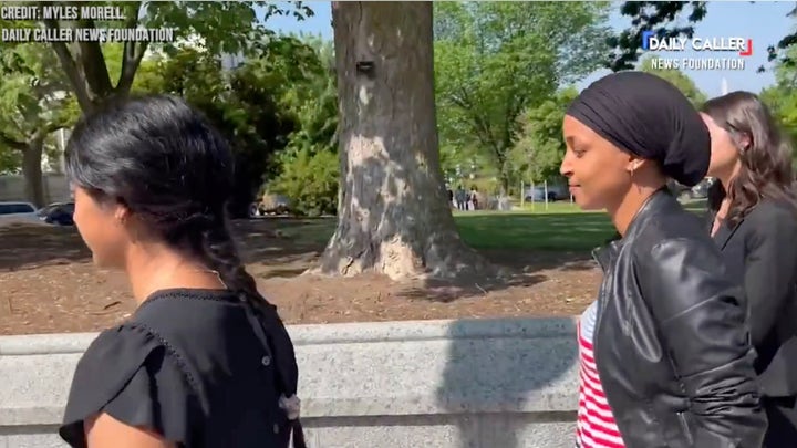 Ilhan Omar curses at reporter for asking question about El Salvador