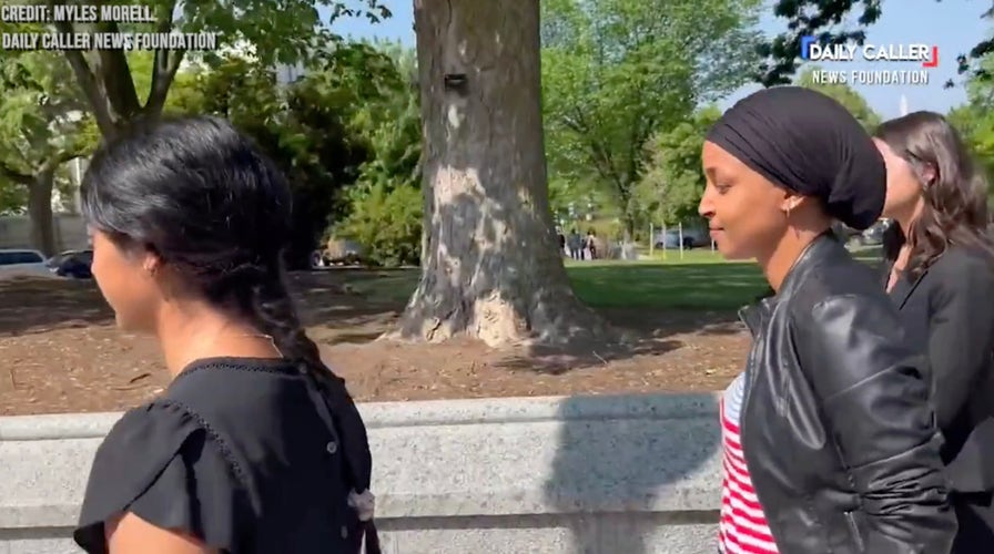 Ilhan Omar curses at reporter for asking question about El Salvador