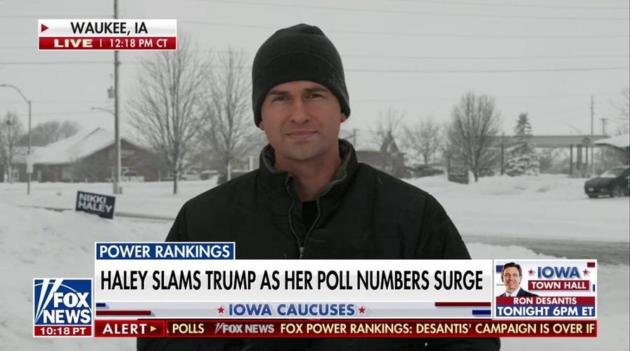 Nikki Haley moves into second place, responds to comments from Trump campaign