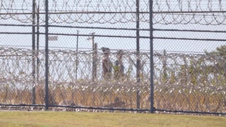 Ghislaine Maxwell exercises with buddy at Florida prison