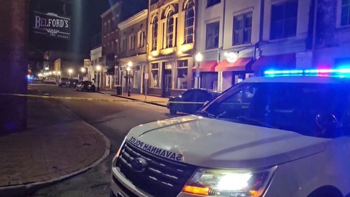 11 hurt in mass shooting in Ellis Square in Savannah, Georgia