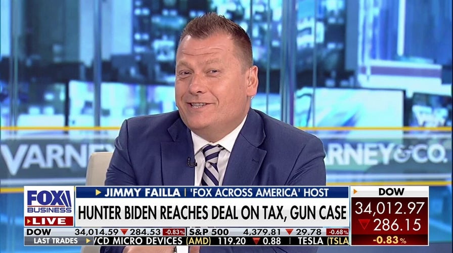 Jimmy Reacts To Hunter Biden's Plea Deal On 'Varney & Co.'