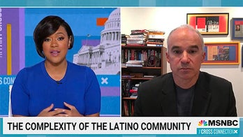 MSNBC host renews liberal media's alarm over Latino voters shifting towards GOP, identifying as White