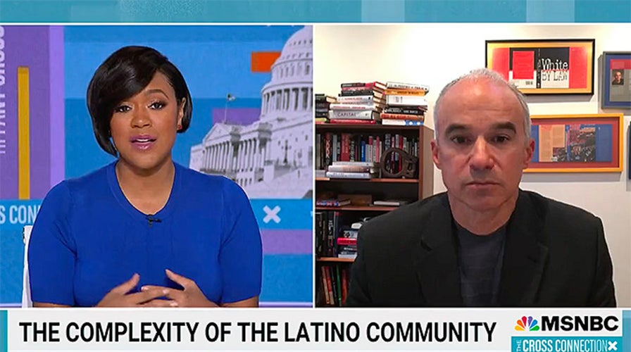 MSNBC host renews liberal media's alarm over Latino voters shifting towards GOP, identifying as White