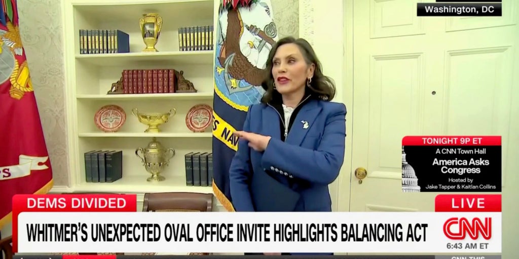 Gretchen Whitmer was embarrassed by White House meeting: CNN reporter