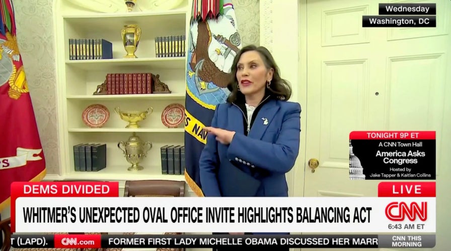 Gretchen Whitmer was embarrassed by White House meeting: CNN reporter