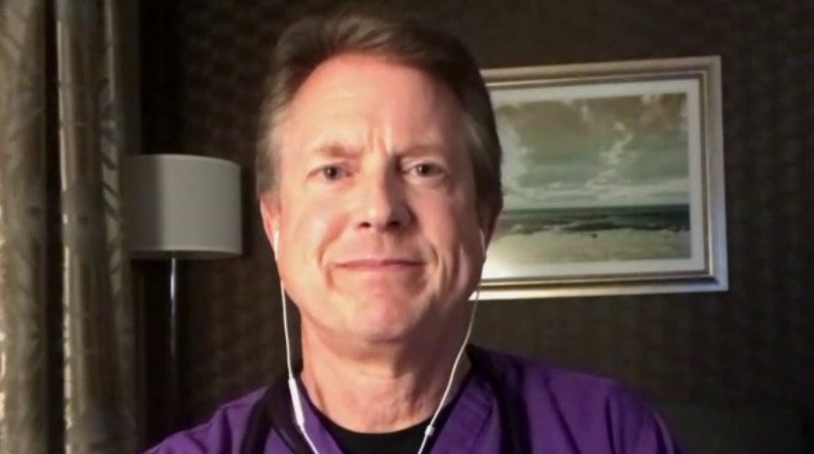 Kansas congressman and doctor volunteers at COVID-19 clinic