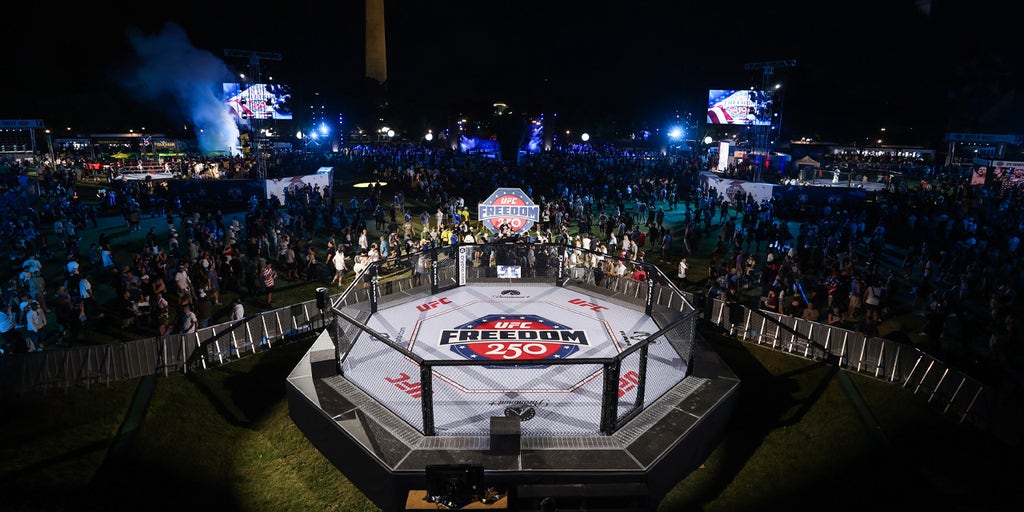 WATCH LIVE: President Trump attends UFC Freedom 250 event on the White House South Lawn