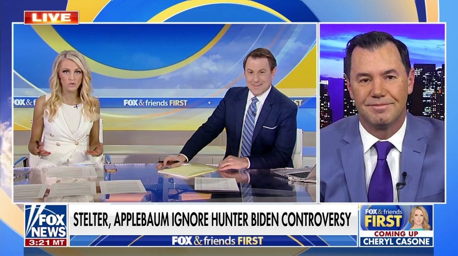 Joe Concha slams CNN's Brian Stelter, Anne Applebaum over controversial Hunter Biden remarks